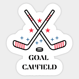 Goal Caufield Champion Oui Sticker